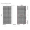 Dimensiones panel Connera 645BFC