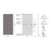 Dimensiones panel JA Solar JAM66D45 LB